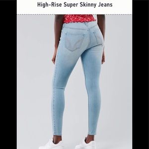 High-Rise Super Skinny Jeans